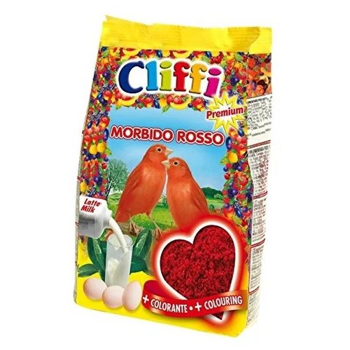 Cliffi корм Selection Morbido Rosso для красных канареек, 1кг cliffi италия cliffi италия яичный корм для красных канареек 1 кг