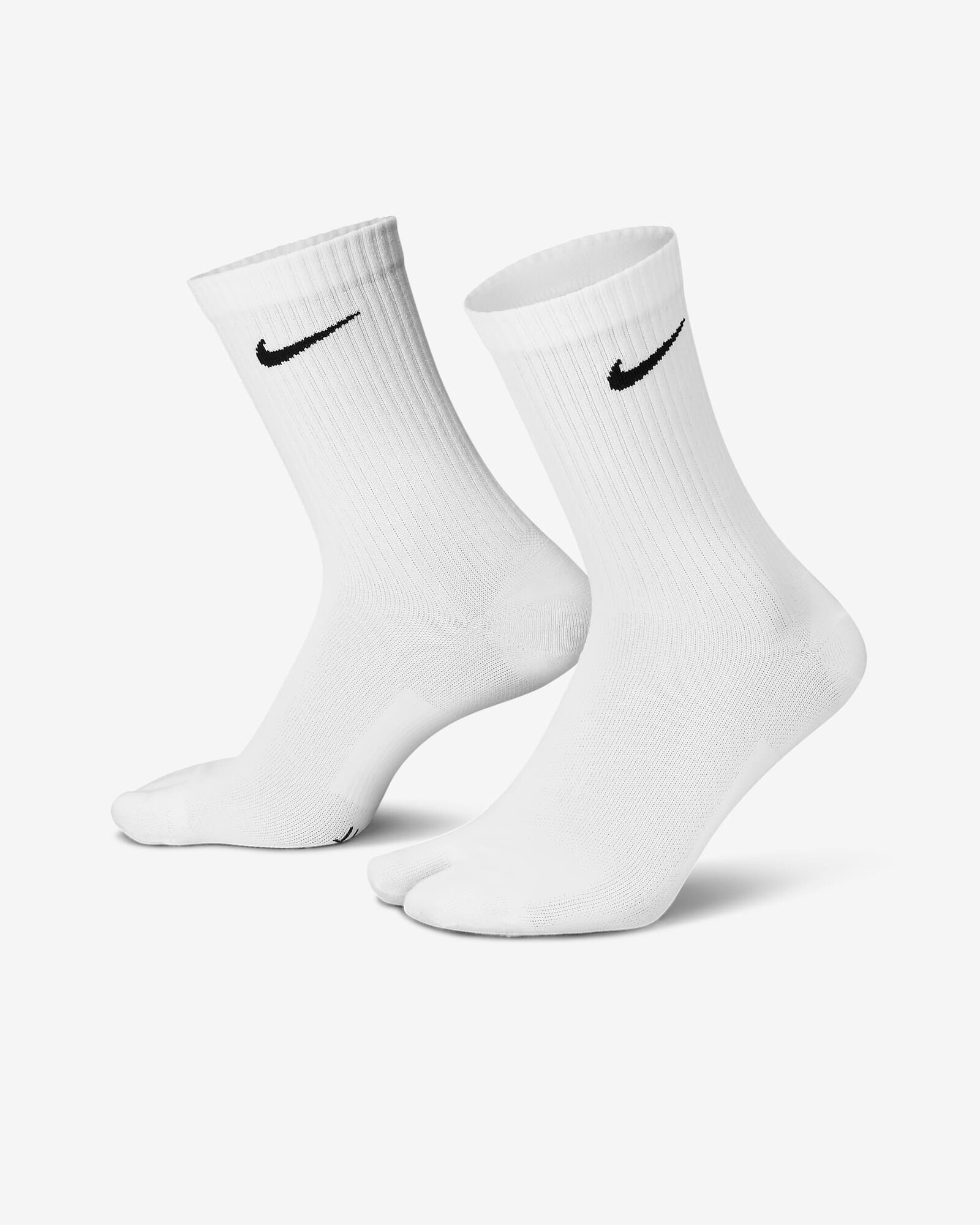 Носки NIKE Everyday Plus Lightweight, размер XL INT, white/black