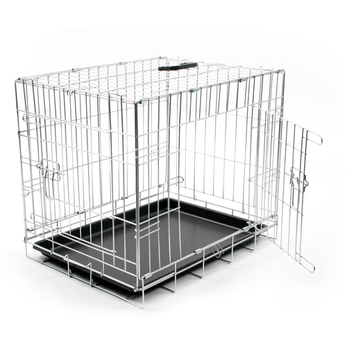 Клетка для собак DUVO+ Pet Kennel Top Line 92х57х64 см клетка двухдверная 2 wild town 61х42х49 см