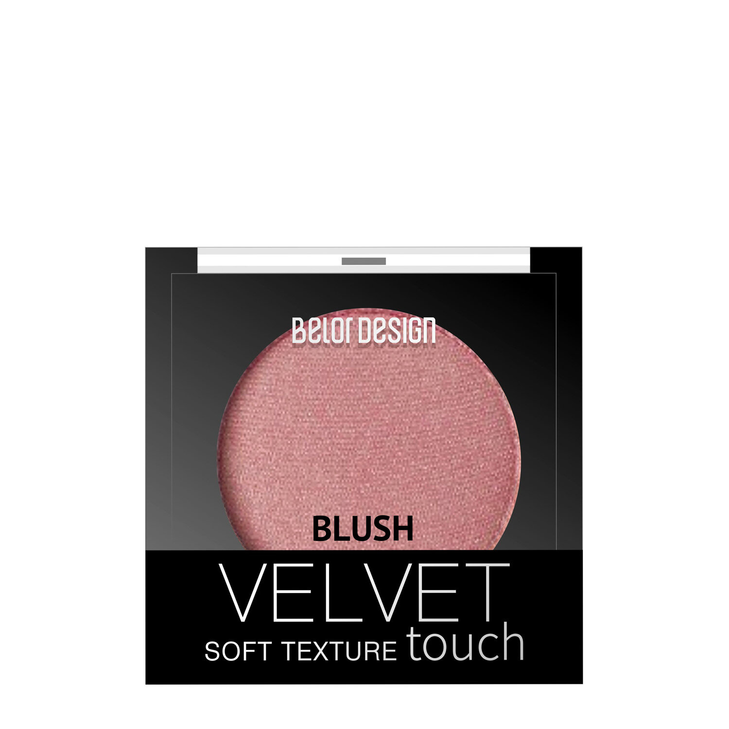 BelorDesign Румяна для лица Velvet Touch, тон 102 розово-персиковый