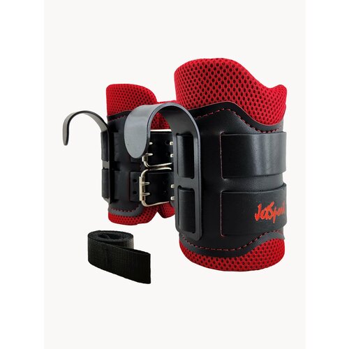 Гравитационные инверсионные ботинки кожаные JetSport F103Soft красные