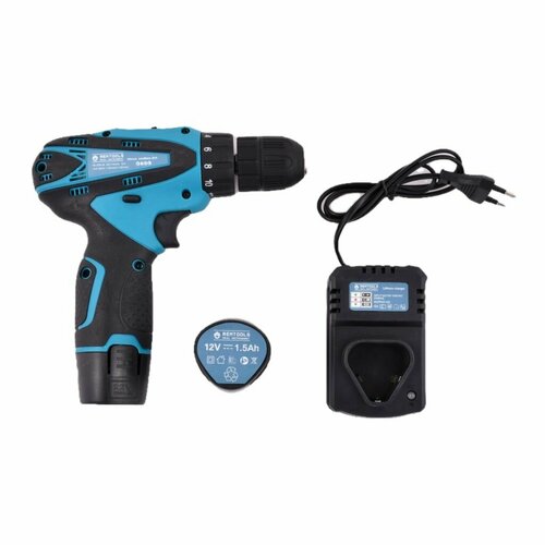 Шуруповерт аккумуляторный 12 вольт 15 ампер 32 Нм 2 АКБ набор инструмента 320000₽