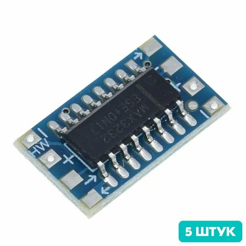 Мини конвертер RS232-TTL MAX3232