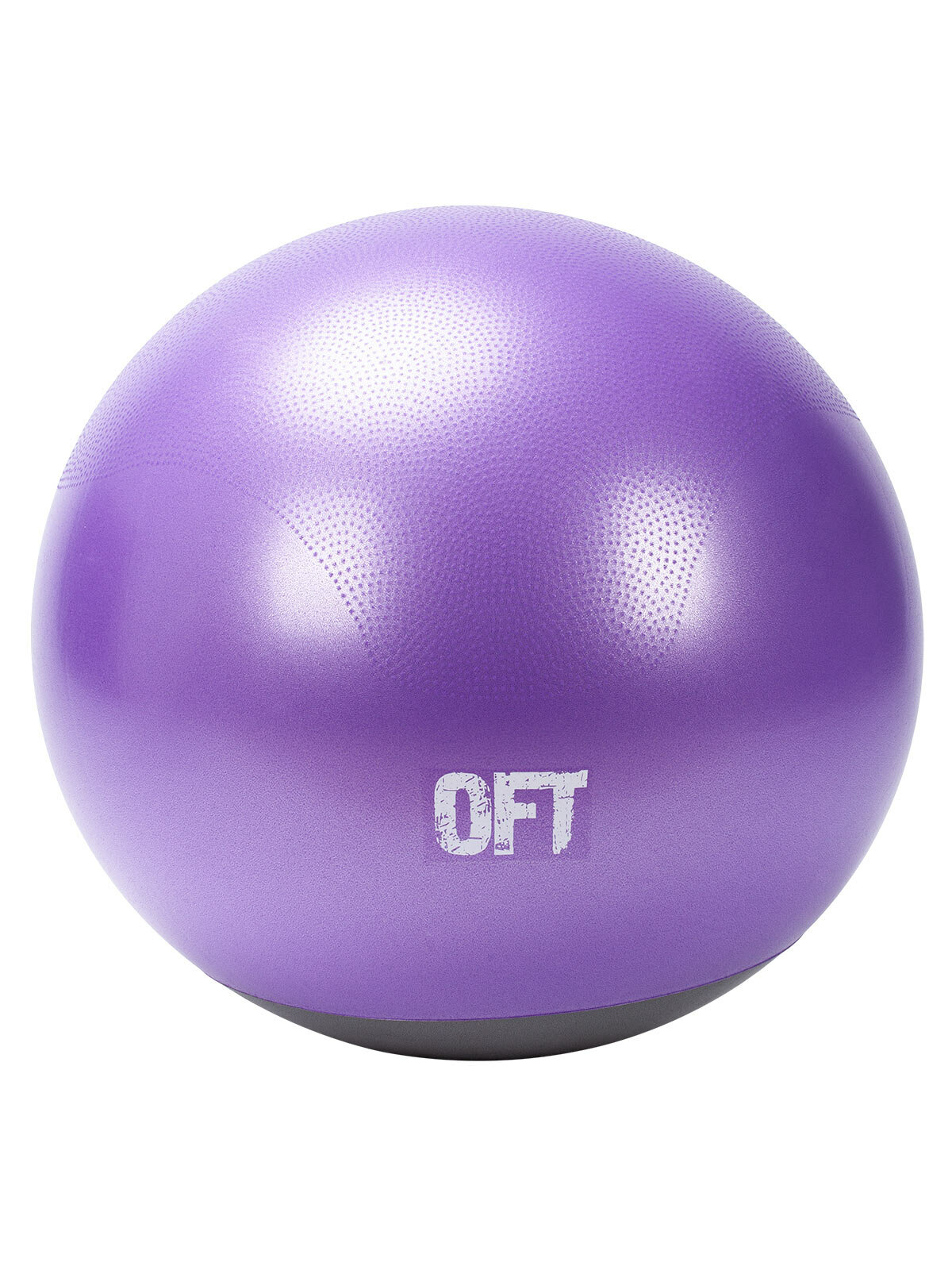 Мяч гимнастический 65 см профессиональный Original FitTools двухцветный