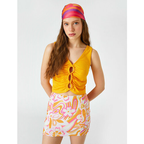 фото Топ koton, размер xs, оранжевый