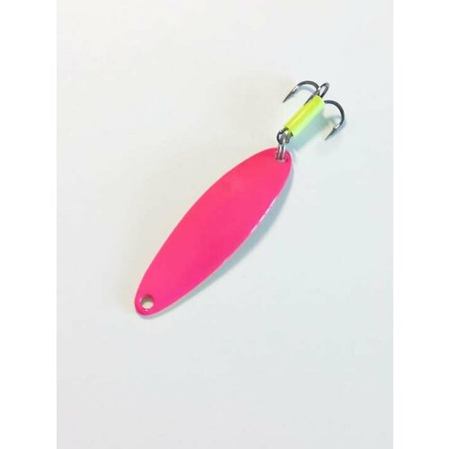 фото Блесна для рыбалки щучья колеблющаяся/колебалка р-р 55х15 из латуни 8 гр. нет бренда