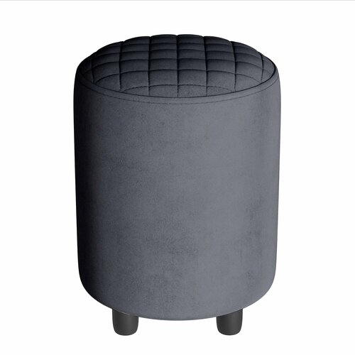 Пуф MONOFIX йокки велюр Цвет Тёмно-серый 8814₽