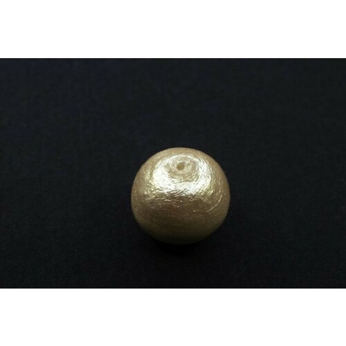 Хлопковый жемчуг Miyuki Cotton Pearl 12мм, цвет Off-White, 744-010, 1шт sea pearl cotton balls white 100 pcs