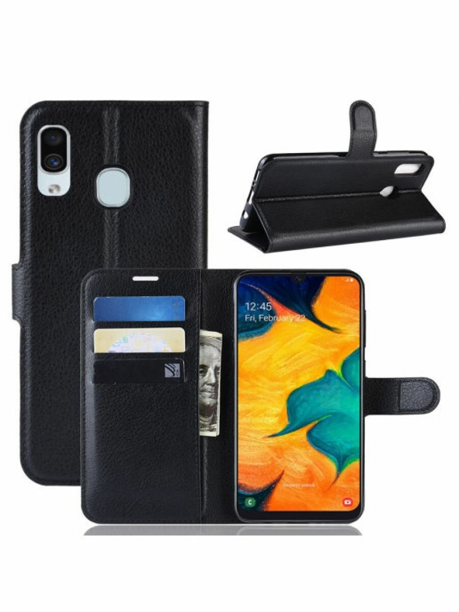 Wallet Чехол книжка кошелек для Samsung Galaxy A30 / Galaxy A20