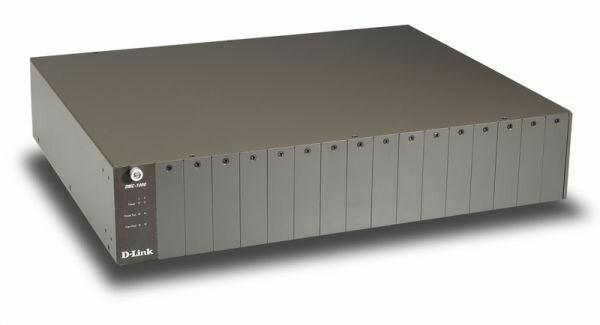 Шасси D-LINK DMC-1000 Шасси для медиа-конвертеров, 16 слотов, 19". Товар уцененный