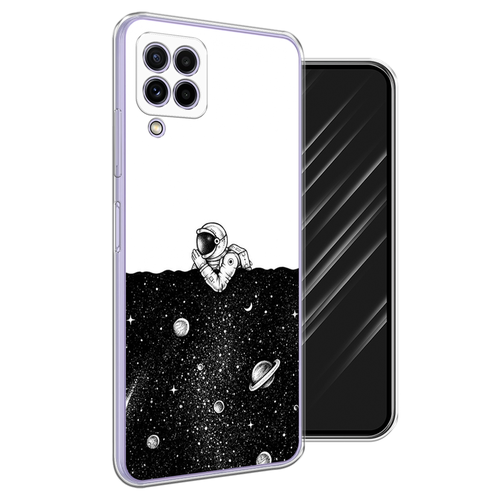 силиконовый чехол chillin killin на samsung galaxy m32 самсунг галакси m32 Силиконовый чехол на Samsung Galaxy M32 / Самсунг M32 Космический сон