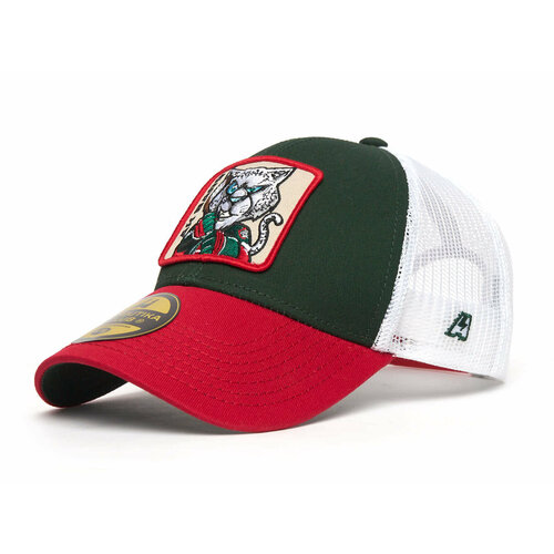 фото Бейсболка atributika & club, размер 52-54, зеленый