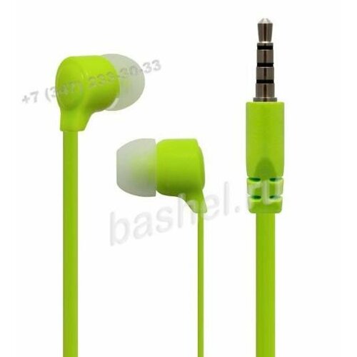 Наушники вставные Perfeo BASE лайм new электротовар 659₽