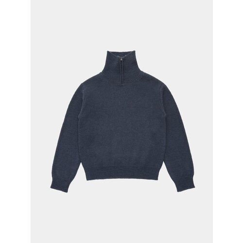 Халф-зип AMOMENTO Half Zip-Up Knit Charcoal, Угольный, M