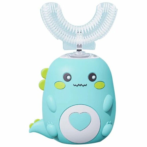 Детская умная ультразвуковая электрическая зубная щетка зеленая 49900₽