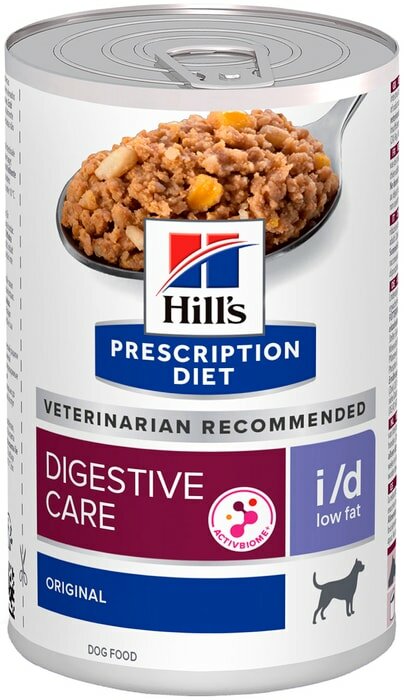 Влажный корм для собак Hills Prescription Diet i/d Low Fat диетический лечение заболеваний ЖКТ с низким содержанием жира 360г