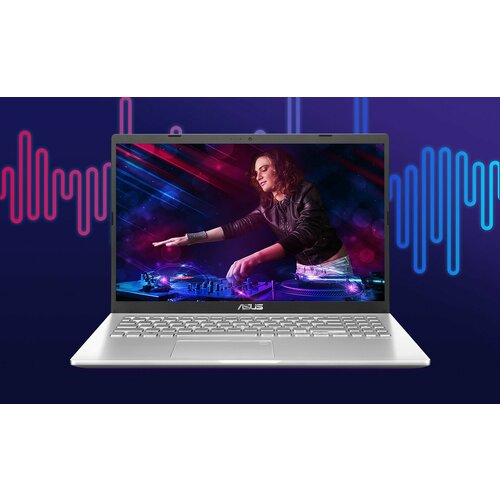 156 Ноутбук ASUS X509FA-BR952T Intel Core i3-10110U RAM4ГБ HDD1TB Win 11 Home Серебристый 3275000₽