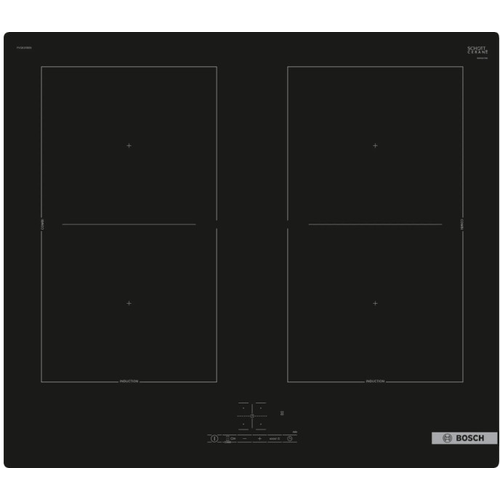 Индукционная варочная панель BOSCH PVQ61RBB5E индукционная варочная панель bosch pie631fb1e черный