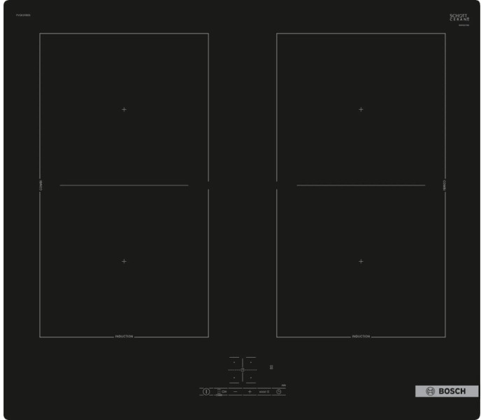 Индукционная варочная панель BOSCH PVQ61RBB5E