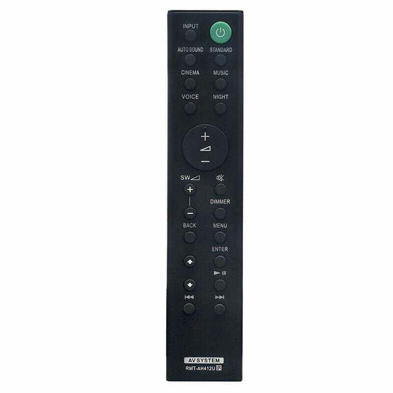Замена пульта дистанционного управления RMT-AH412U MyPads для звуковой панели домашнего кинотеатра Sony