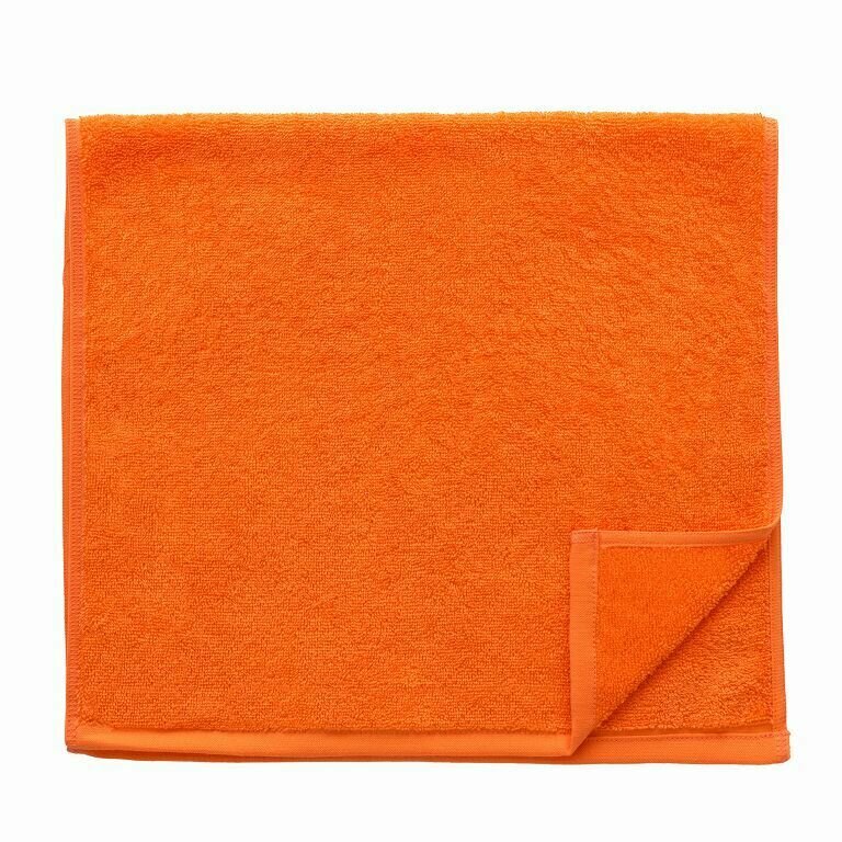 Махровое полотенце Sandal "люкс" 50*90 см, цвет - оранжевый