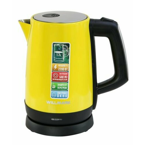 Чайник WILLMARK WEK-1758S Желтый 275000₽