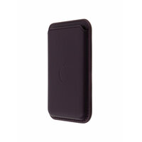 Картхолдер Wallet Deep Purple Кожаный чехол-бумажник MagSafe для iPhone, Тёмно-Фиолетовый