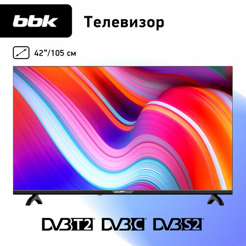 LED телевизор BBK 42LEM-1060FTS2C черный 1737700₽