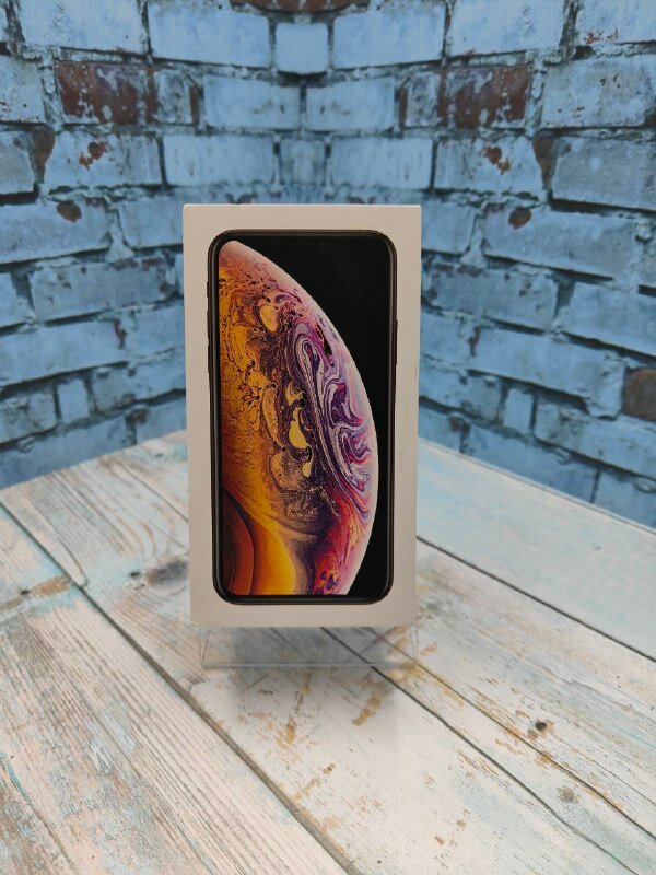 Коробка iPhone Xs Gold 64GB Оригинал