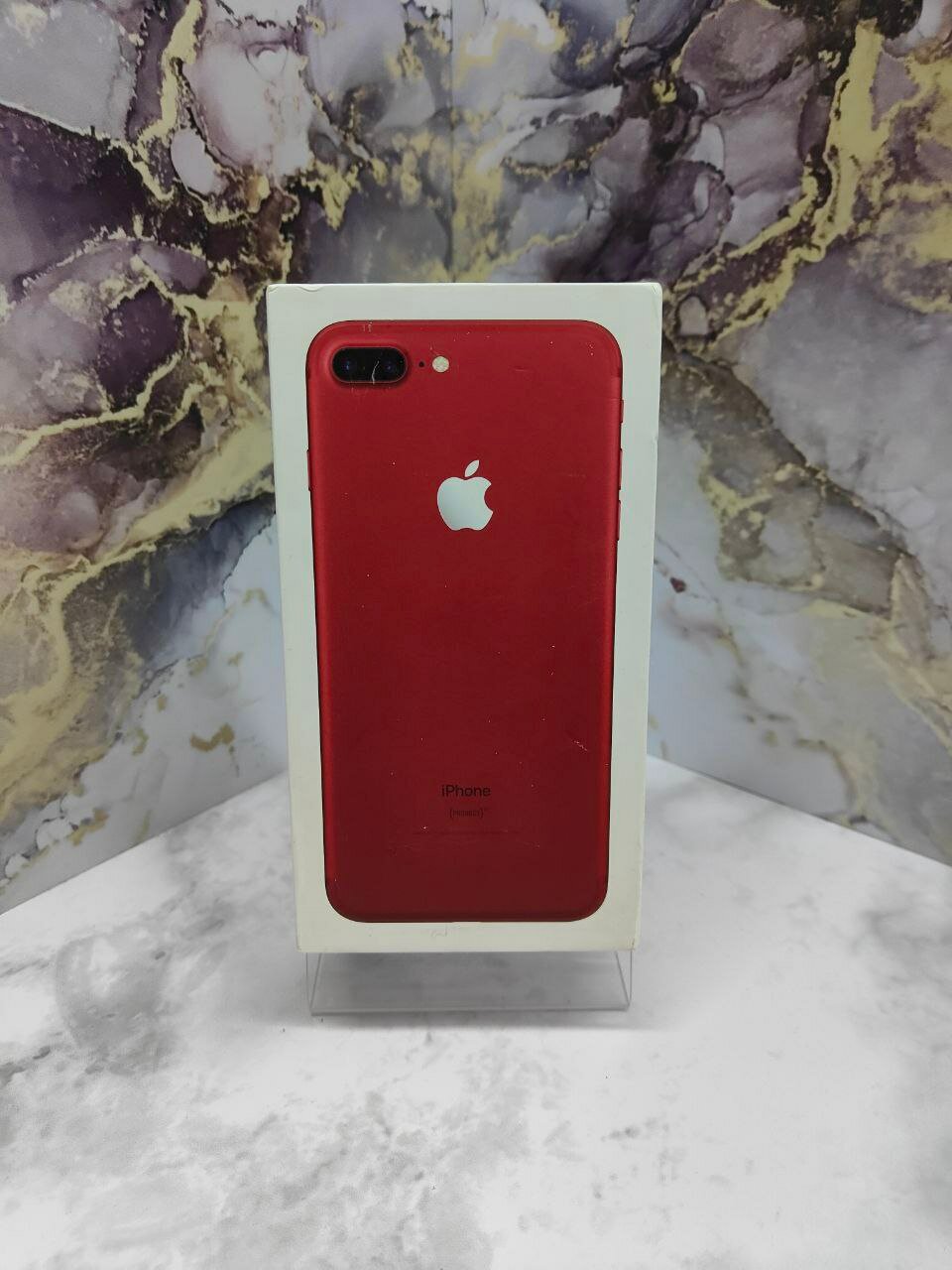 Коробка iPhone 7 Plus Red 256GB Оригинал