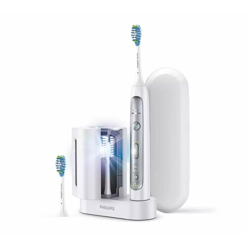Электрическая зубная щетка Philips Sonicare FlexCare Platinum HX917219 серый 21500₽