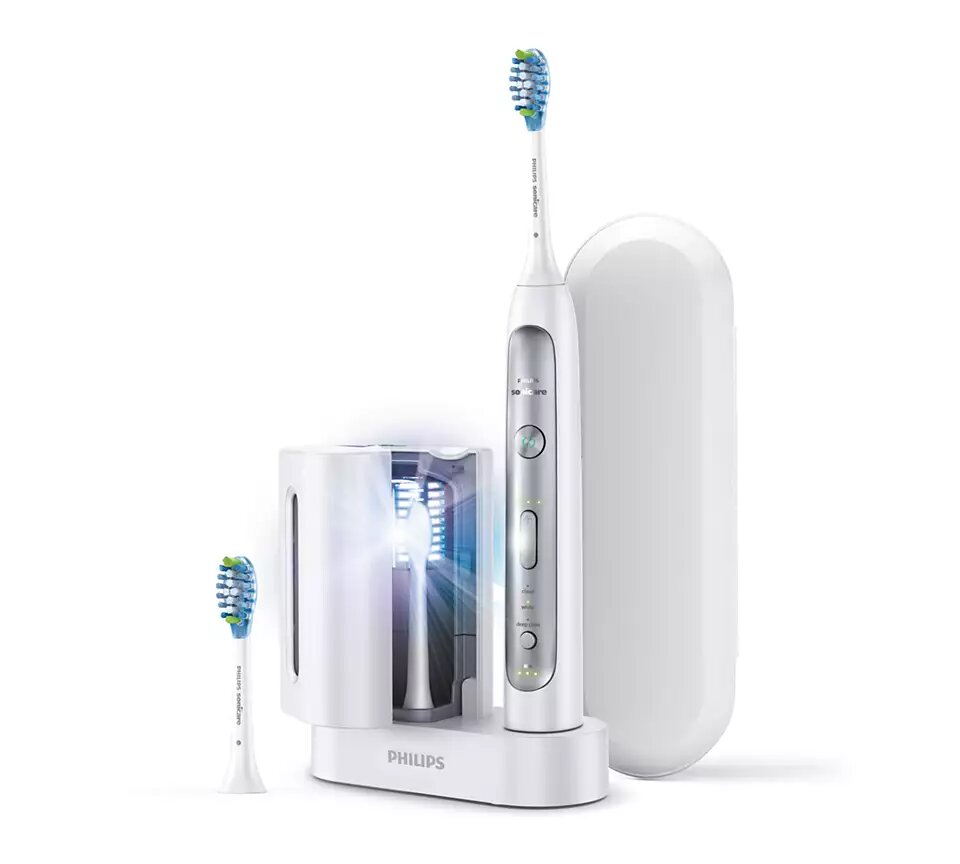 фото Электрическая зубная щетка Philips Sonicare FlexCare Platinum HX9172/19, серый
