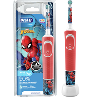 Oral-B Vitality Kids Spiderman D100.413.2K, красный/белый