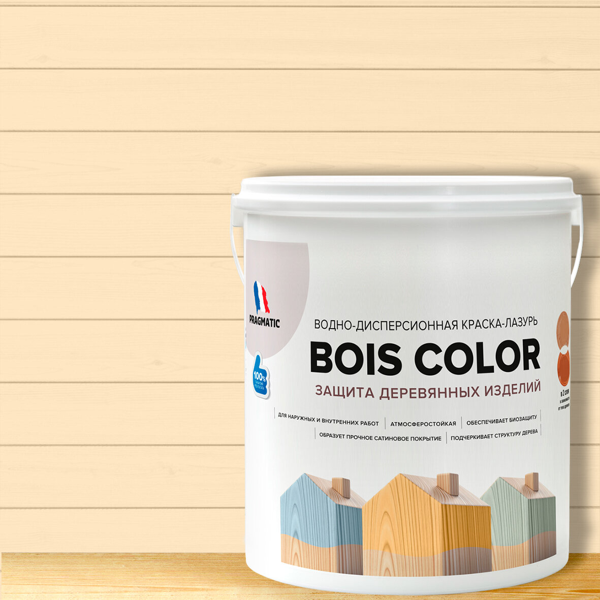 Краска акриловая Pragmatic Bois Color 5100BR91