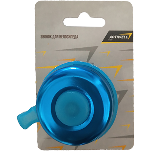 Звонок велосипедный ACTIWELL 4см металлик Арт BIK-06 258₽