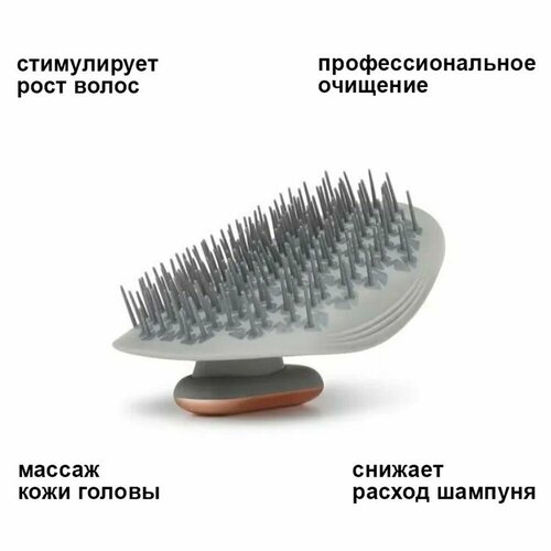 Электрическая щетка массажер для волос новая электрическая вибрирующая щетка для волос расческа массажер для черных волос кожи головы массажер для кровообращения черная щетка