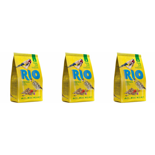 RIO Корм для лесных птиц основной, 500 г, 3 шт