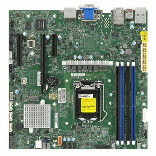 SuperMicro Материнская плата SuperMicro Материнская плата Supermicro X12SCZ-F-B MBD-X12SCZ-F материнская плата supermicro x12scz f b oem