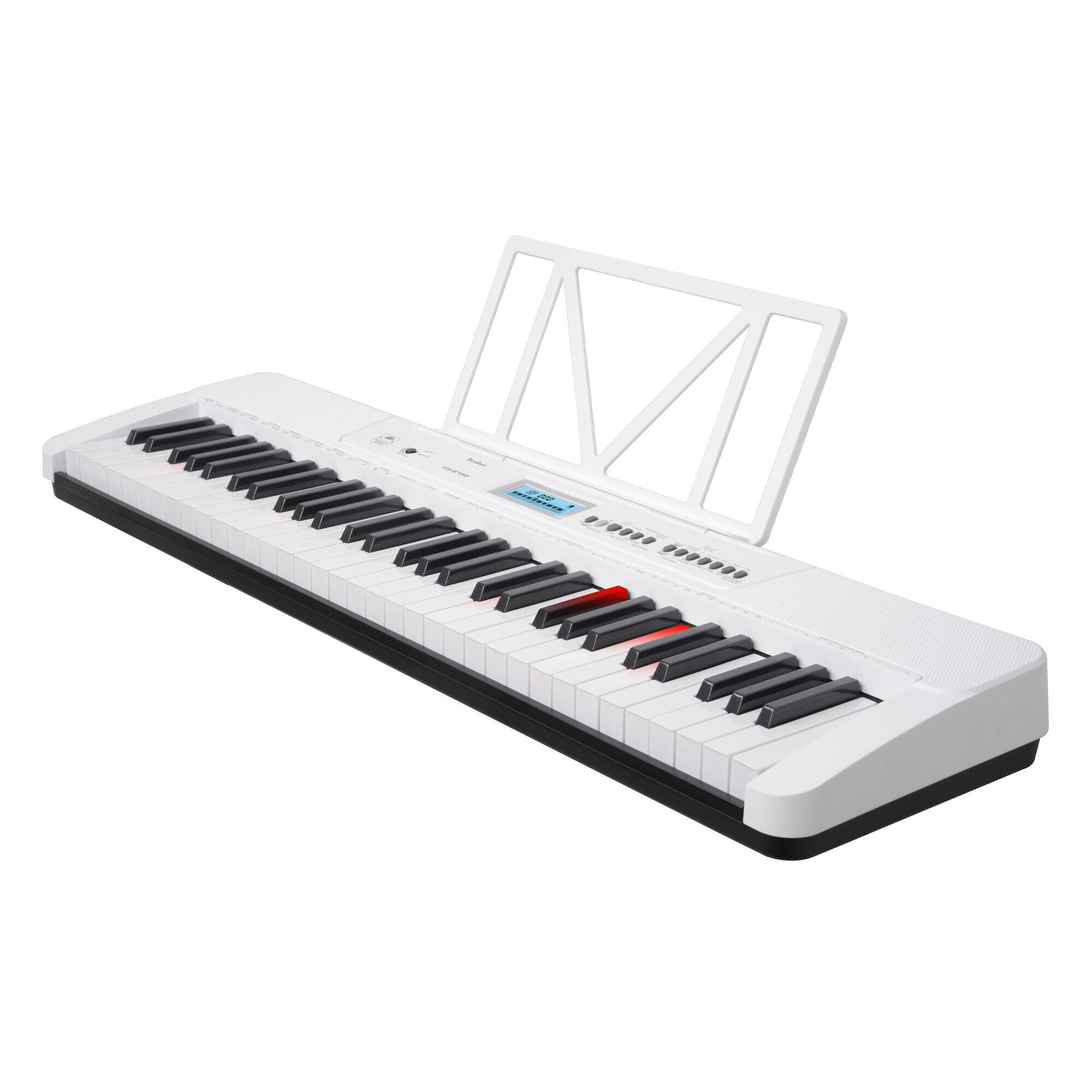 Клавишный инструмент Tesler KB-6160 WHITE