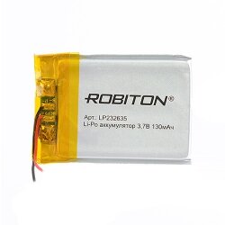 Аккумулятор ROBITON LP232635 3.7В 130мАч PK1