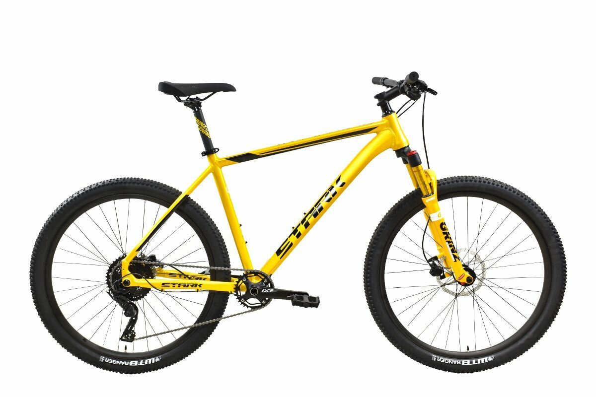 Велосипед Stark Armer 27.5 HD (2024) 20" золотой матовый/черный