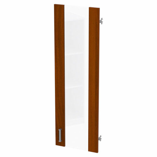 Дверь Меб-фф Дверь в рамке ДВ-62С-19 Орех Итальянский стекло прозрачное 2478₽