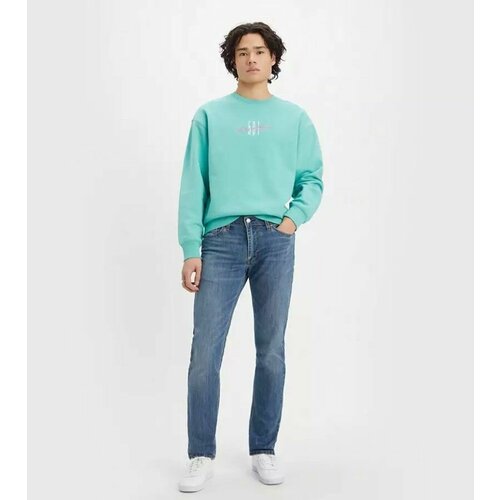 Джинсы зауженные Levi's, размер W34/L30 джинсы зауженные размер w34 l30 хаки