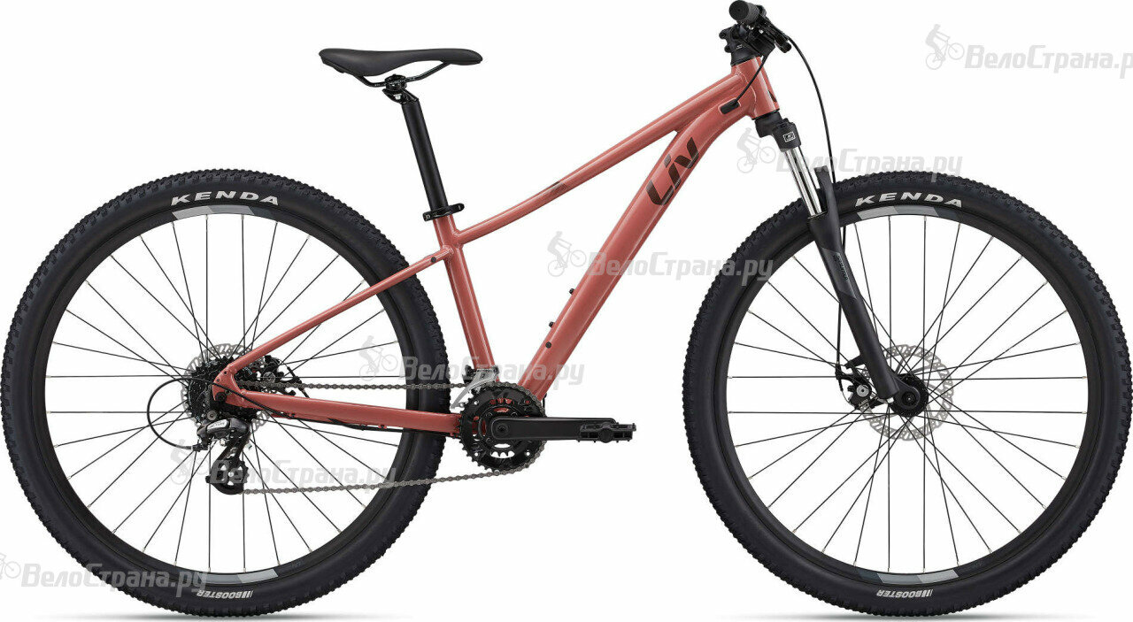 Женский велосипед Giant Tempt 4 27,5 (2022) 14.5" Темно-розовый (158-169 см)