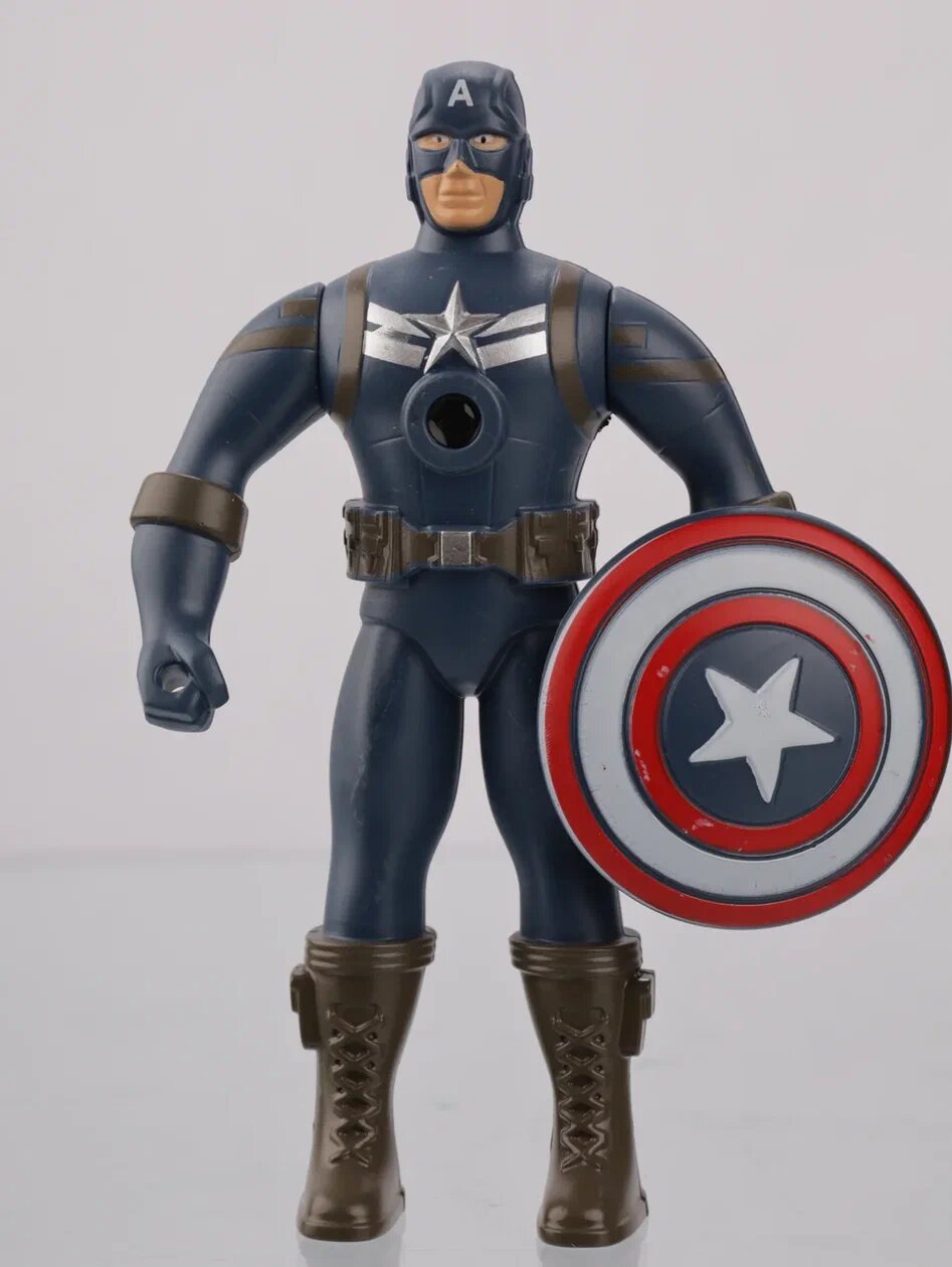 Фигурка Игрушка Marvel Мстители Капитан Америка,15 см