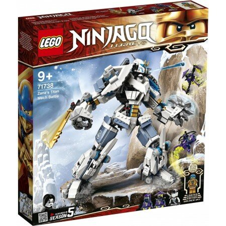 Конструктор LEGO Ninjago 71738 Битва с роботом Зейна