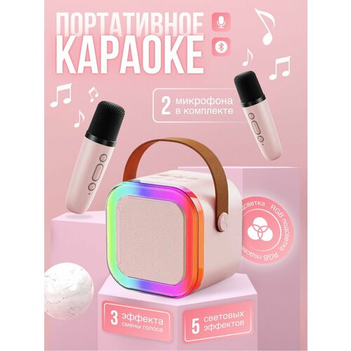 Музыкальная колонка с микрофоном беспроводная 169900₽