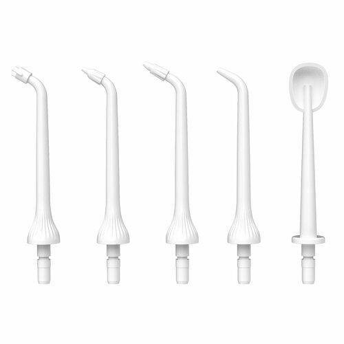 Сменные насадки для портативного ирригатора SENDO PulseBrush V350, 5 шт. (White) сменные насадки для портативного ирригатора sendo pulsebrush v350 5 шт white