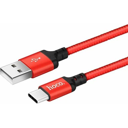 зарядный комплект совместим с samsung android ios адаптер 45w кабель usb c usb быстрая зарядка черный Кабель зарядный HOCO X14 USB/Type-C для android