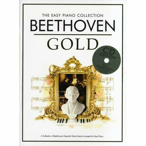 Песенный сборник Musicsales The Easy Piano Collection: Beethoven Gold the easy piano collection early romantic gold easy piano book cd